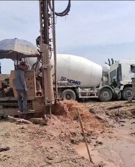 南谯区岩石井施工